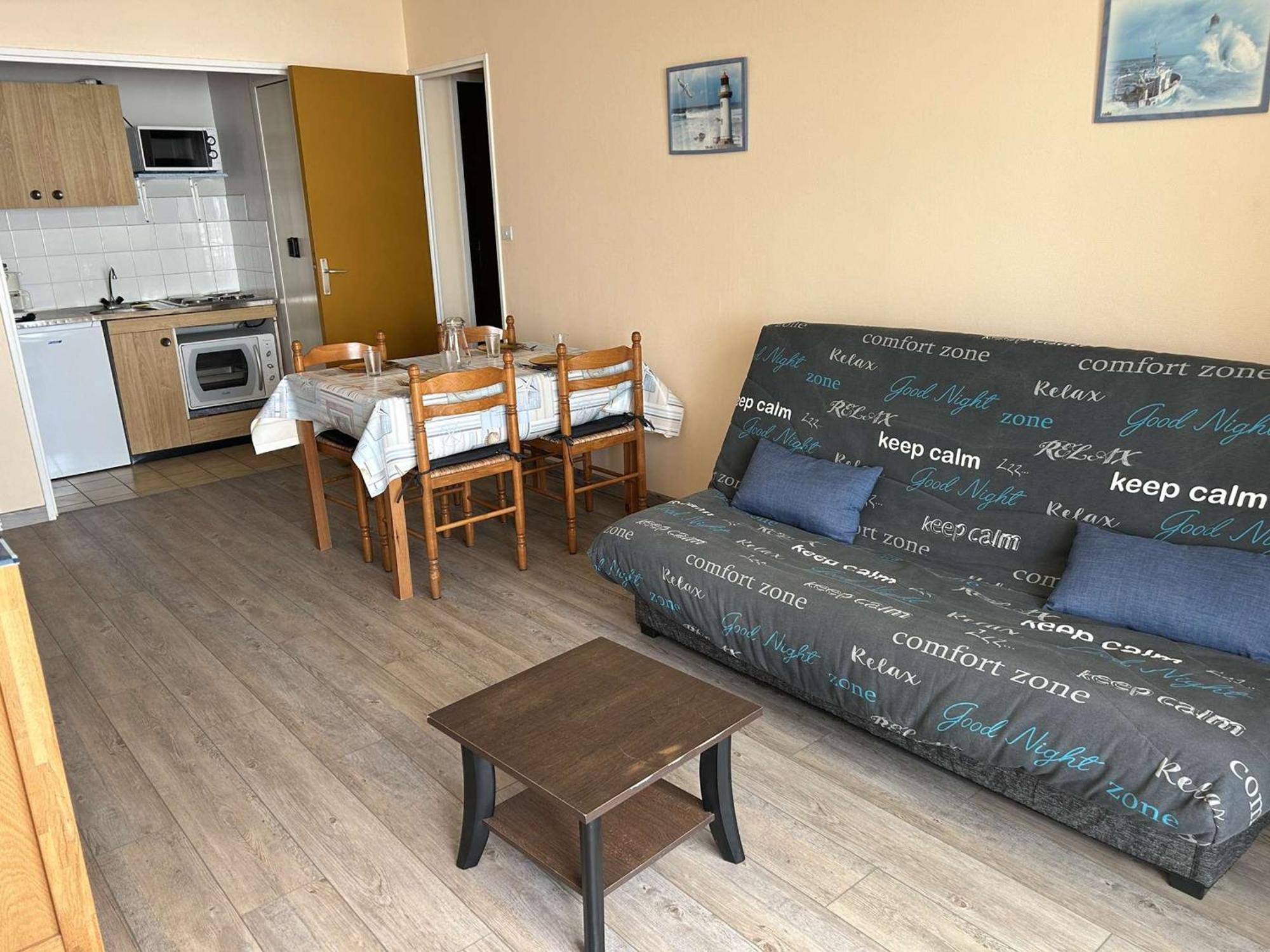 Appartement 2 Pieces Avec Balcon Et Parking A Saint-Gilles-Croix-De-Vie - Fr-1-224-39 Екстер'єр фото